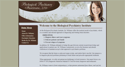 Desktop Screenshot of biopsychinstitute.com